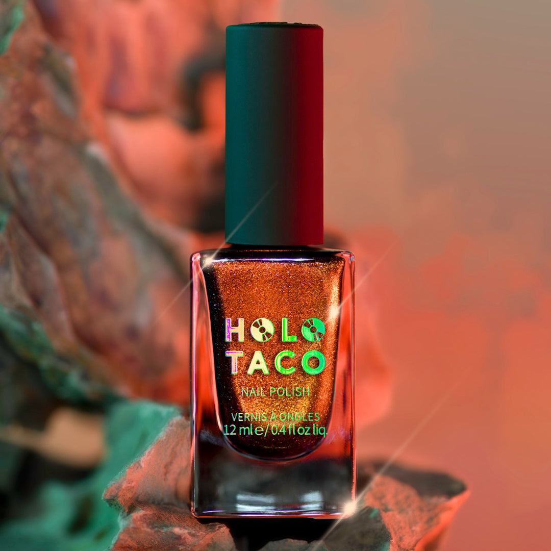 Holo Taco | I'm Rover It | Nail Polish | Red - Gold - Orange