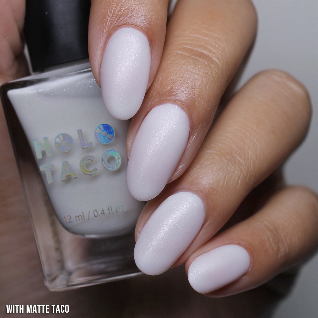 Milky White Shimmer