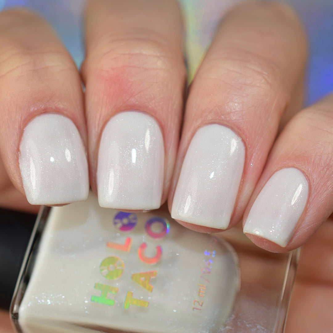 Milky White Shimmer