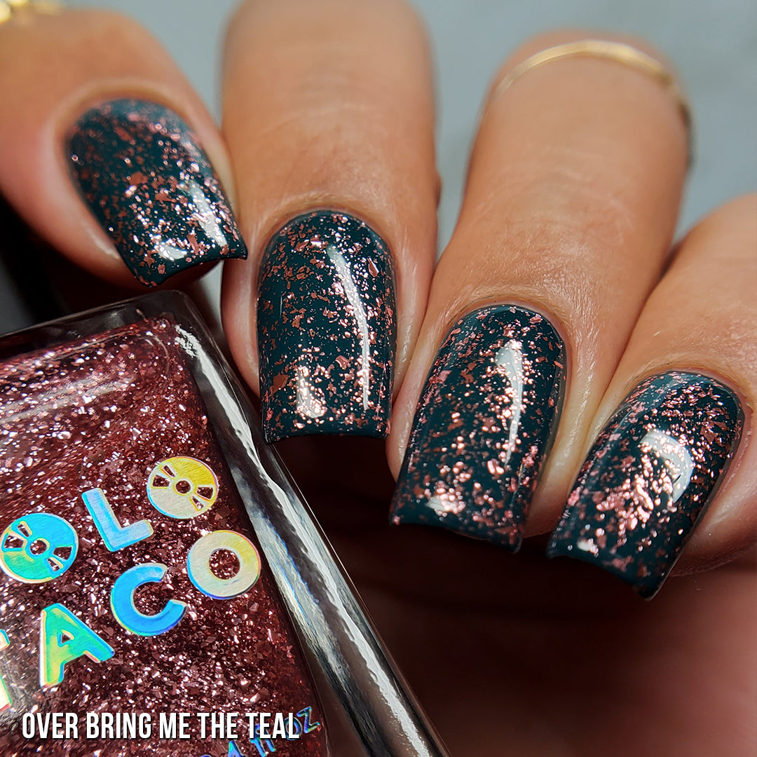 Rose Gold Flake Taco