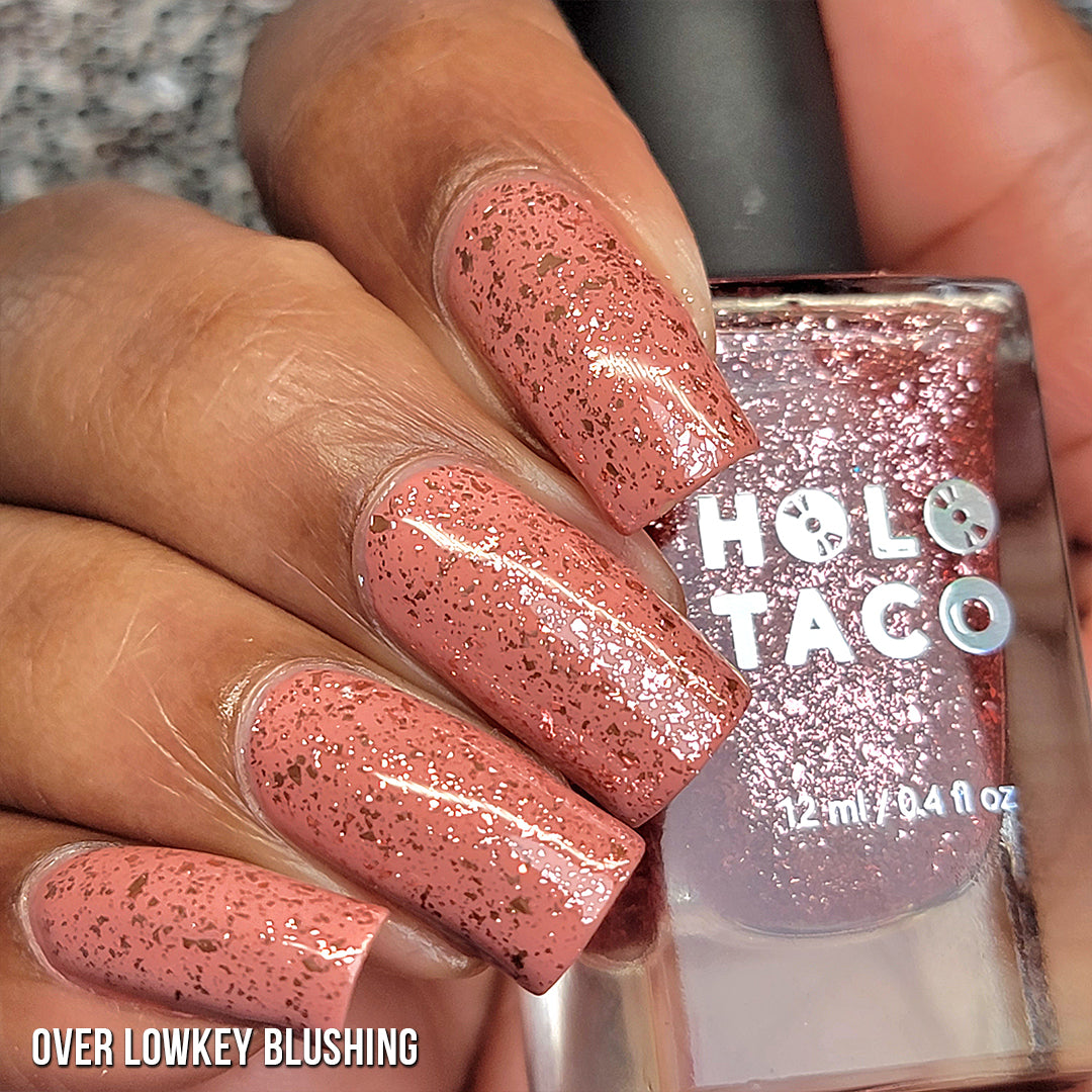 Rose Gold Flake Taco