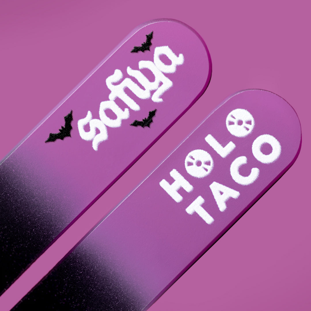 Safiya’s Black Crystal Nail File