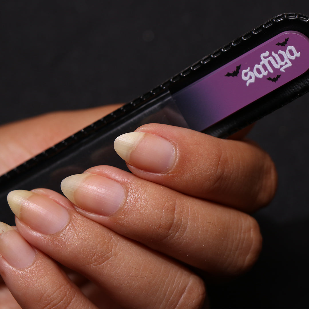 Safiya’s Black Crystal Nail File