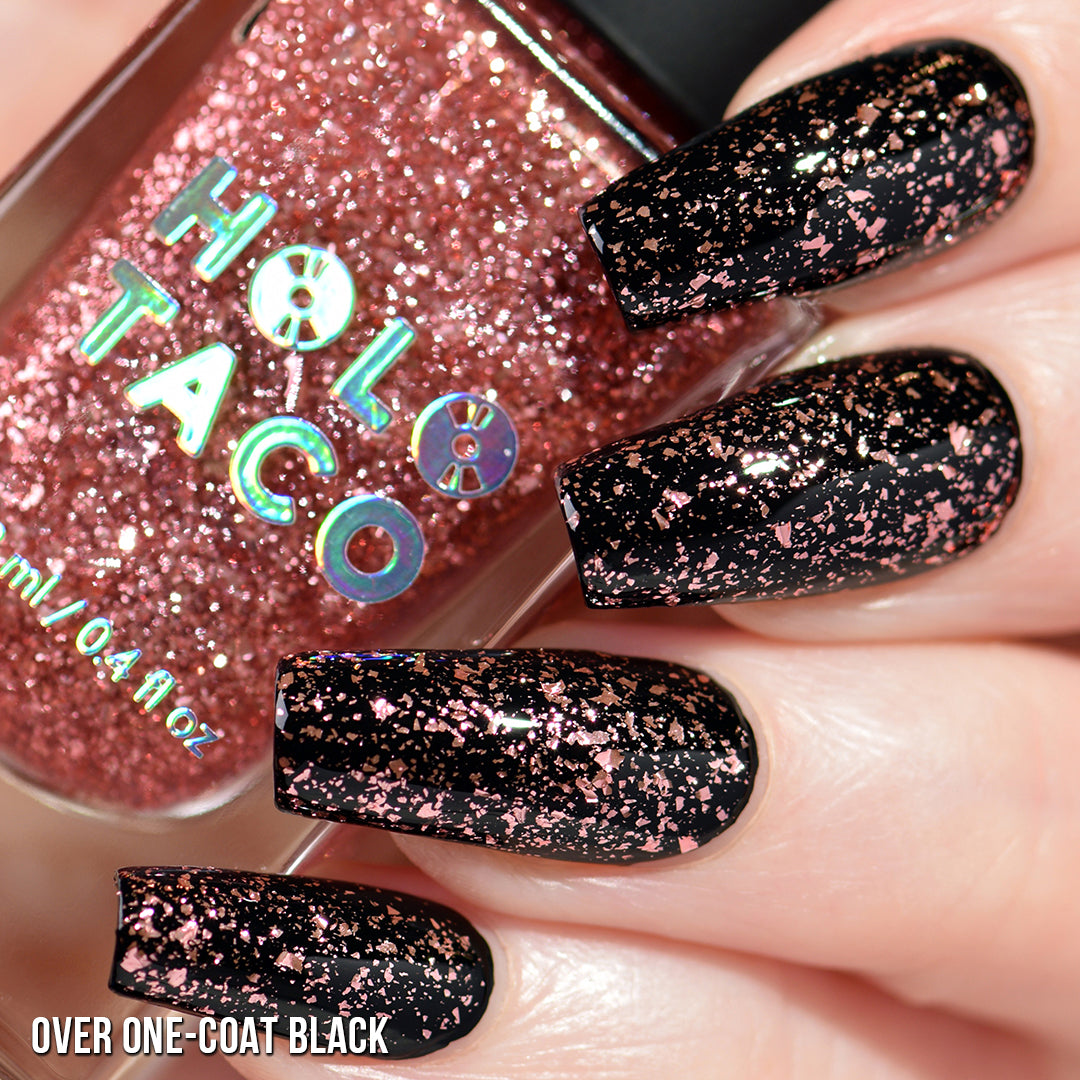 Rose Gold Flake Taco