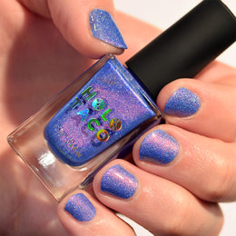 Holo Taco | Blue Rizzler | Nail Polish | Blue | Holographic - Shimmer