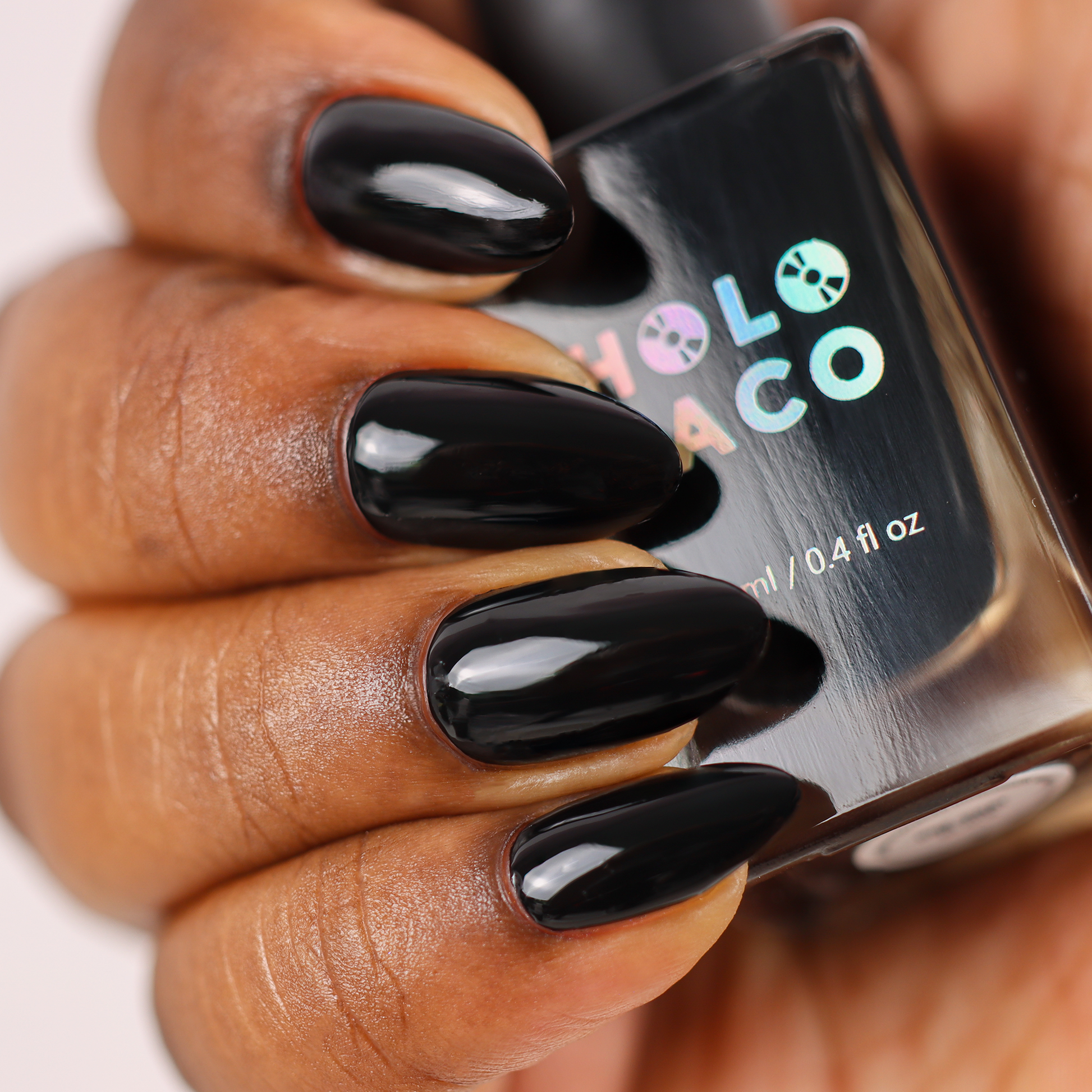 Holo Taco | One-Coat Black | Nail Polish | Black | Creme Holo Taco | One-Coat Black | Nail Polish | Black | Creme