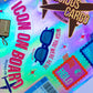 Bon Voyage Sticker Sheet - 3pk