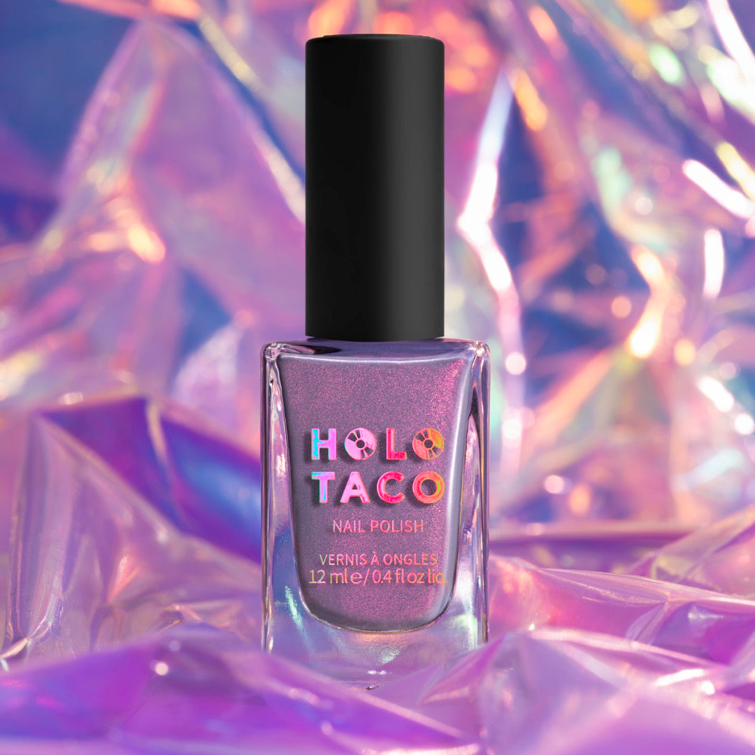 Holo Taco | Menchie The Cat | Nail Polish | Pink | Glitter