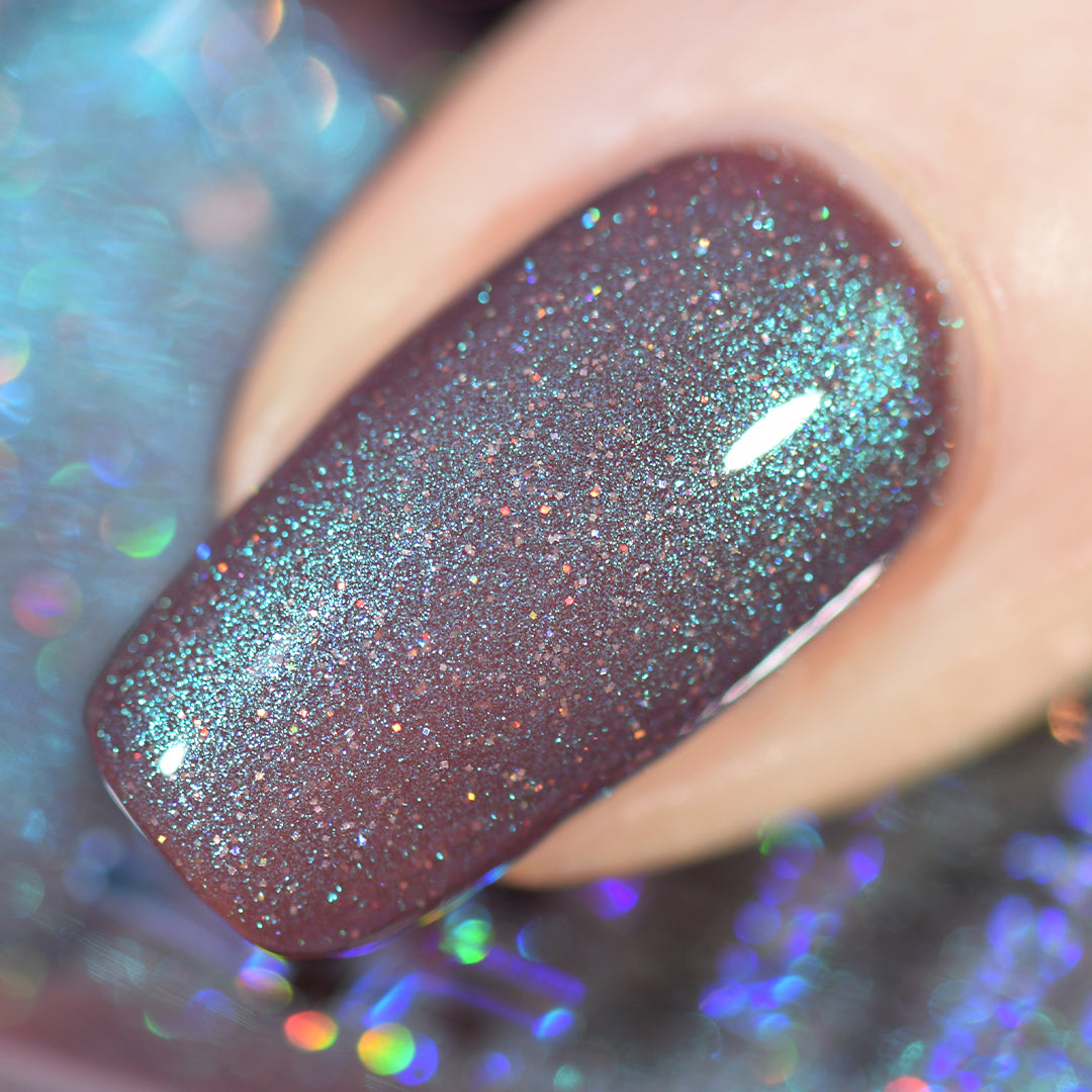 Holo Taco | Cool Ranch | Nail Polish | Brown