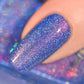 Holo Taco | Blue Rizzler | Nail Polish | Blue | Holographic - Shimmer