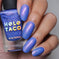 Holo Taco | Blue Rizzler | Nail Polish | Blue | Holographic - Shimmer