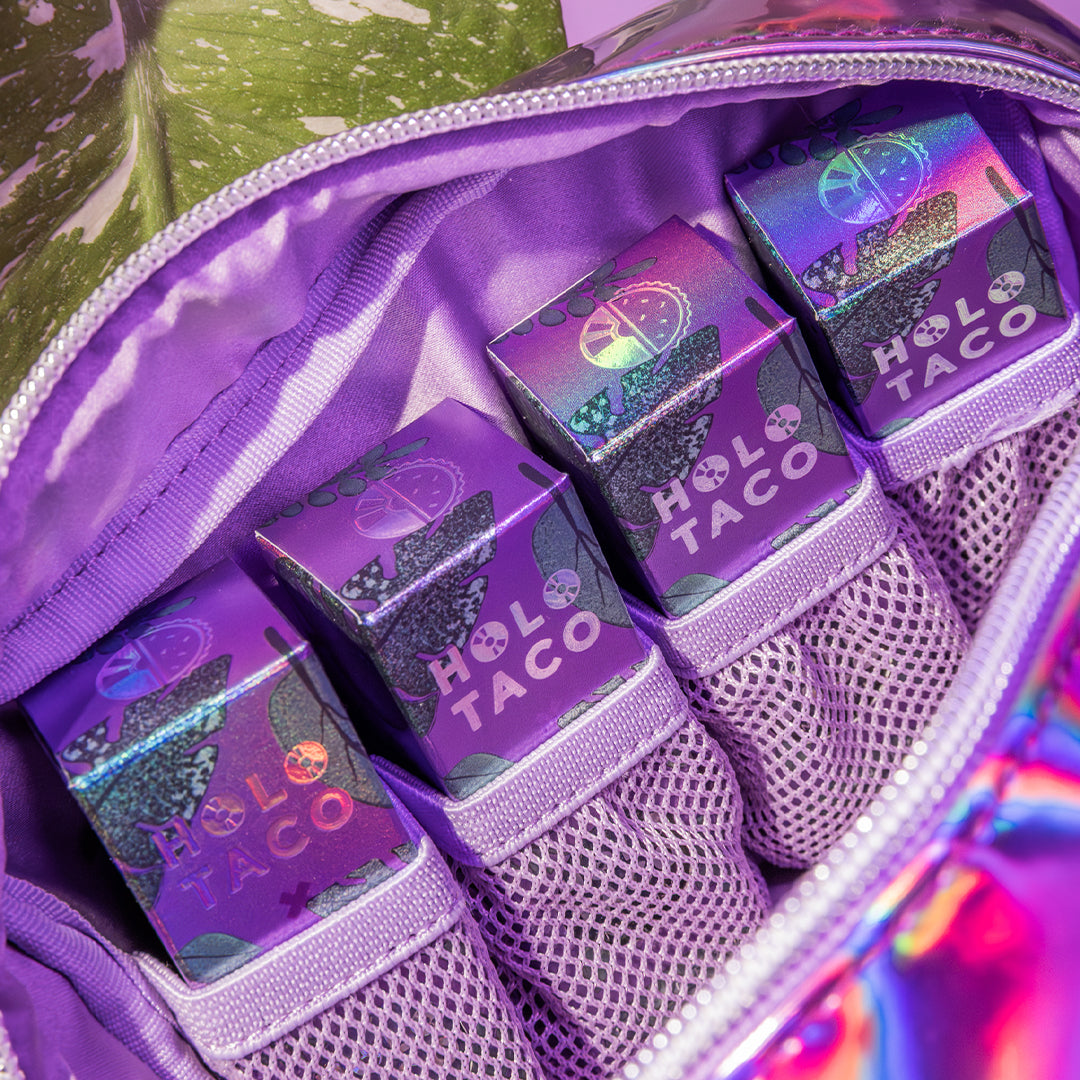 Purple Holo Pouch