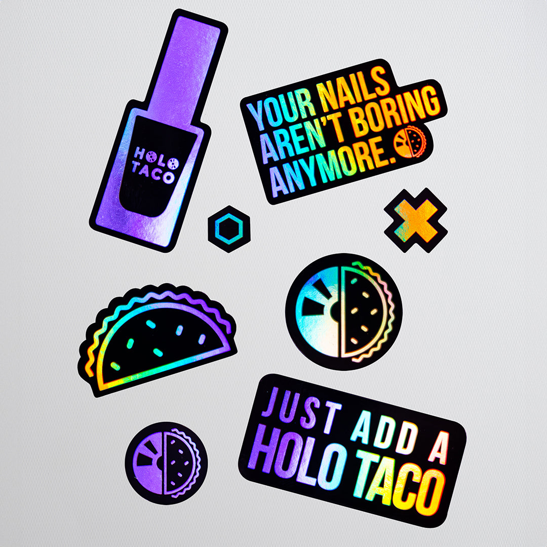 Just Add A Holo Taco Sticker Sheet - 3 pk preview