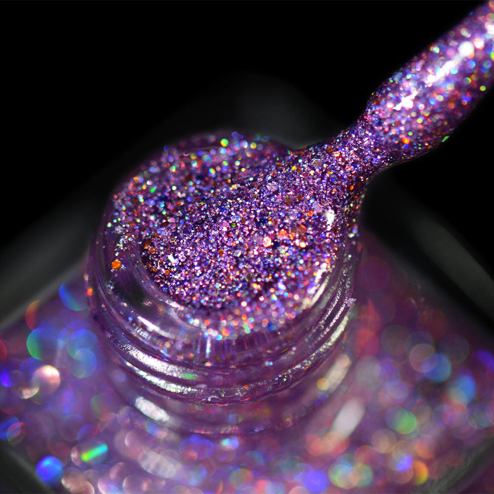 Glitterally Purple