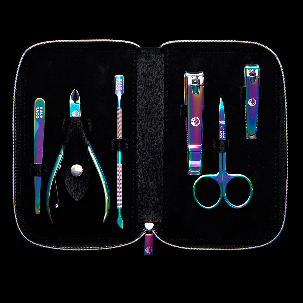 Rainbow Chrome Nail Tool Kit