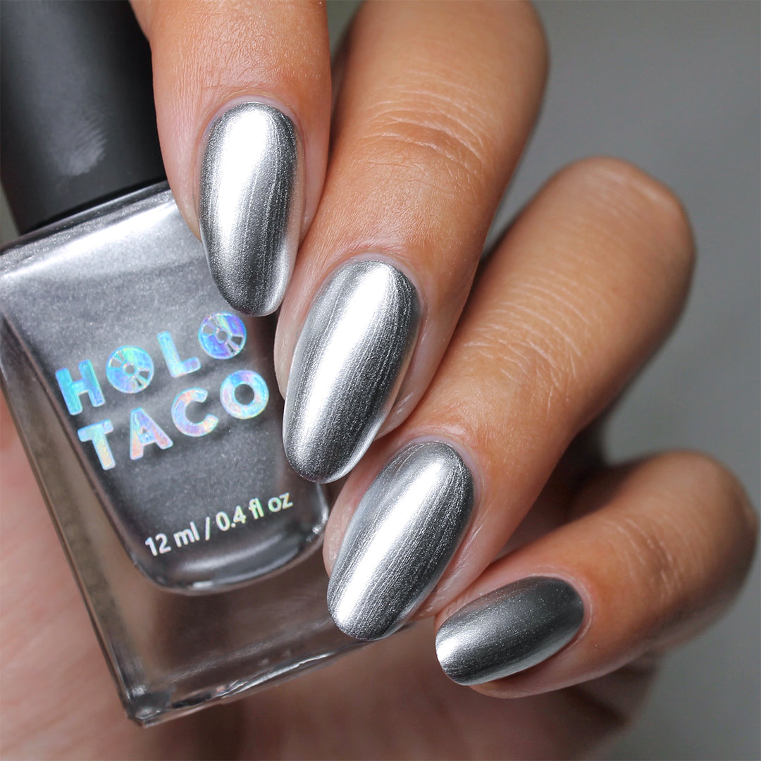 Silver Nail Polish with Soft Metal Texture! « Nails & Manicure ::  WonderHowTo