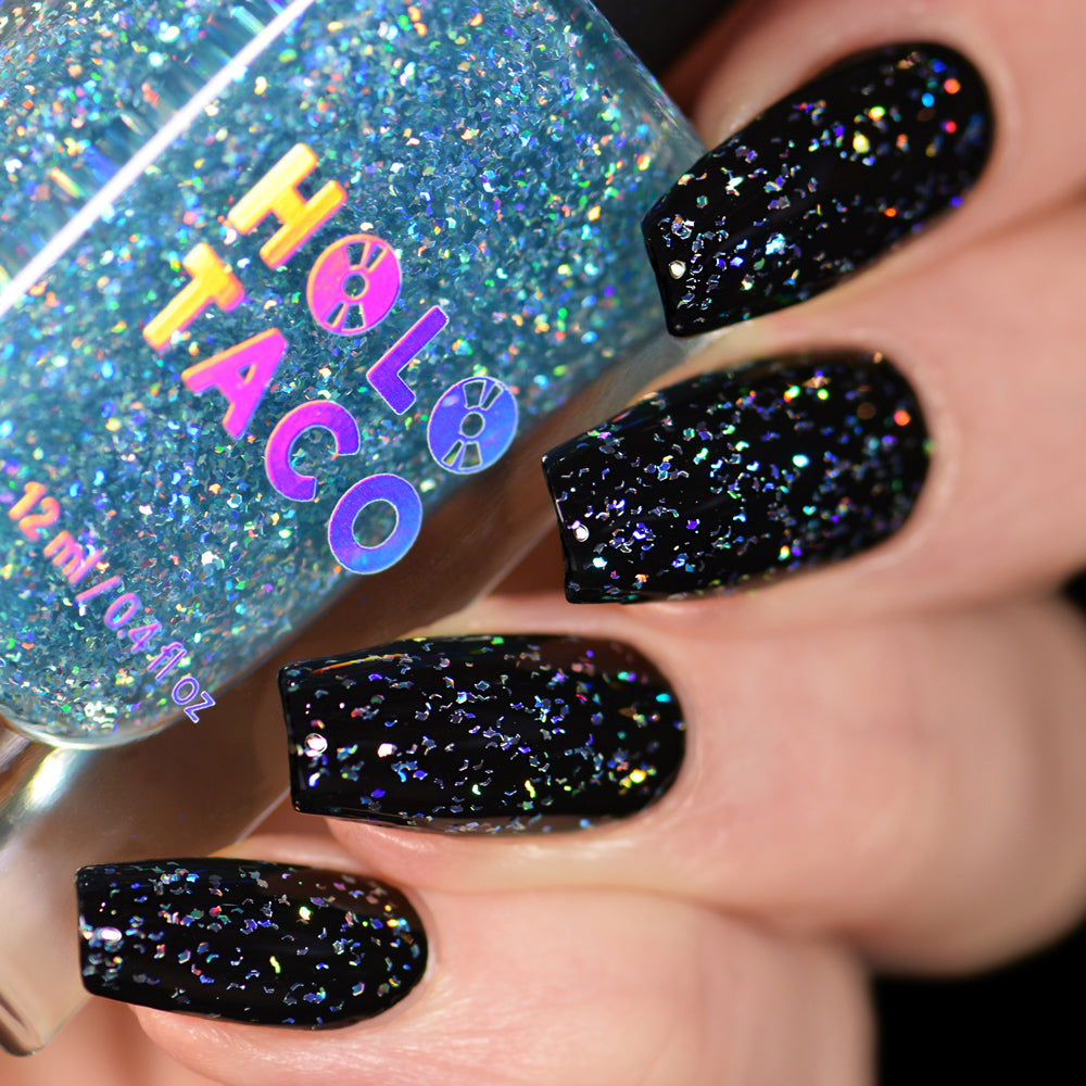 Blue Flakie Holo Taco