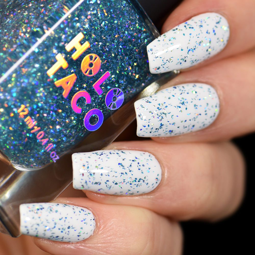 Blue Flakie Holo Taco