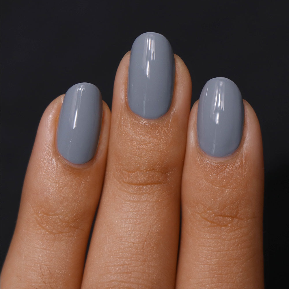 Luxury Shades of Gray Classic Press-on Nails Gel Press on Nail Grey - Etsy